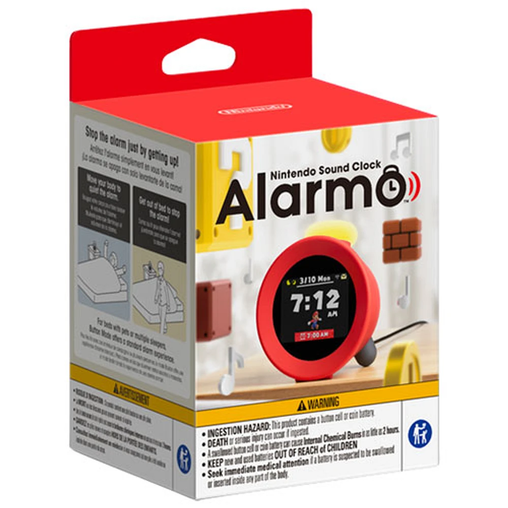 Nintendo Sound Clock: Alarmo Alarm Clock - Red - Online Only