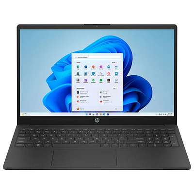 HP 15.6" Laptop - Jet Black (Intel N100/4GB RAM/128GB SSD/Windows 11)