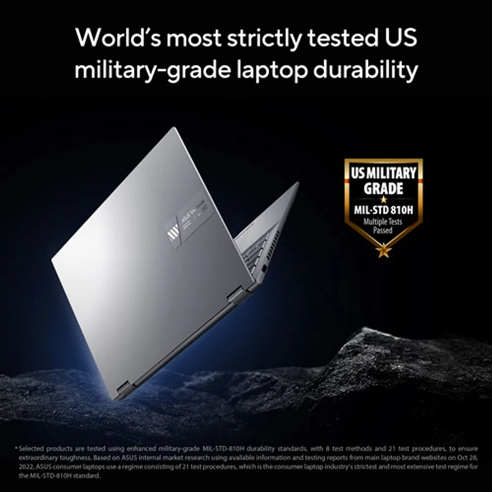 ASUS Vivobook S 14 Flip 14" Touchscreen Business Laptop - Quiet Blue (Intel Ci7-13620H/16GB RAM/1TB SSD)