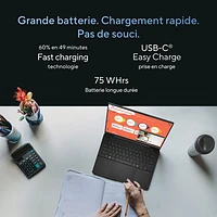 Portable professionnel de 14 po Vivobook S 14 d'ASUS - Noir neutre (Core Ultra 7 d'Intel/RAM 16 Go/SSD 1 To/Windows 11 Famille)