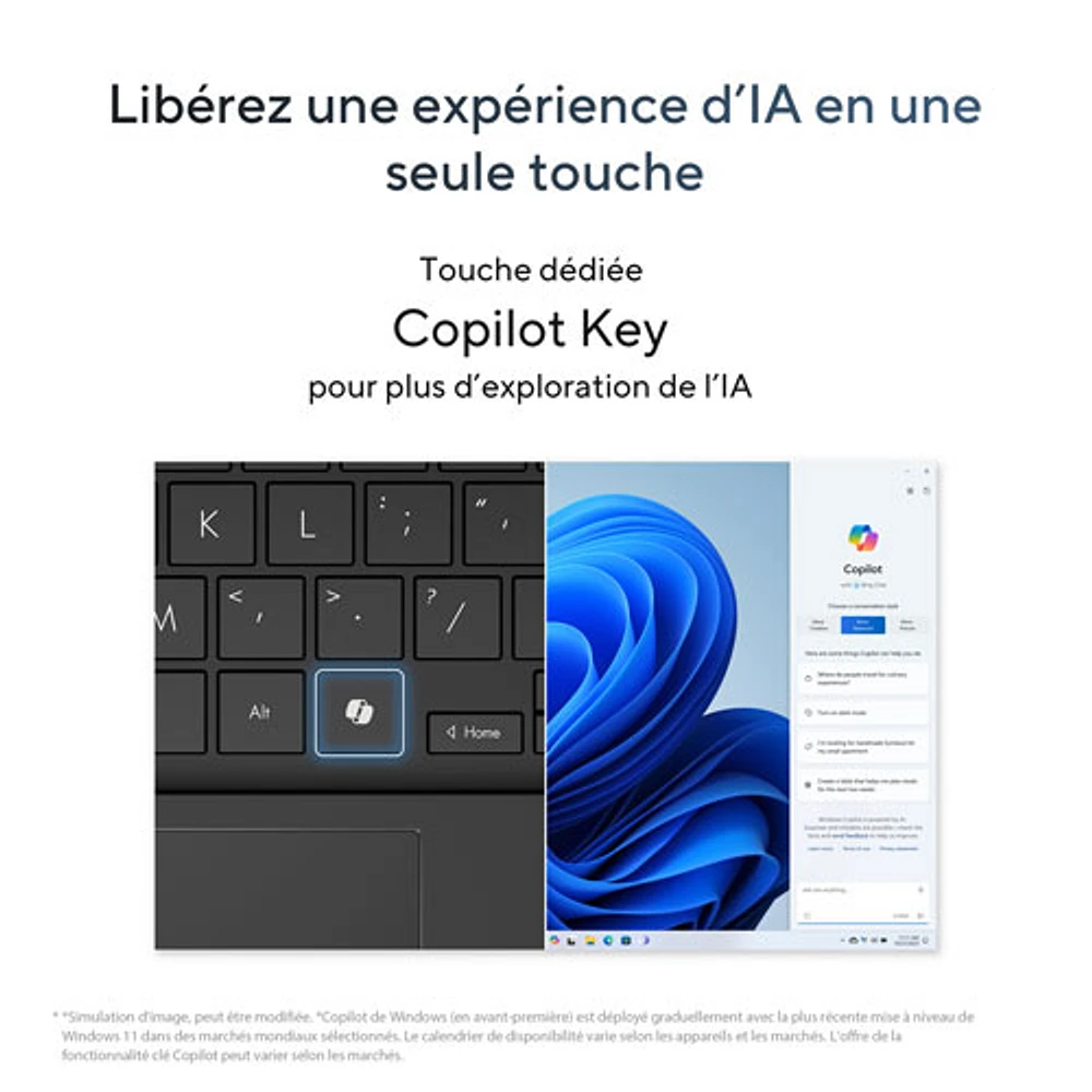 Portable professionnel de 14 po Vivobook S 14 d'ASUS - Noir neutre (Core Ultra 7 d'Intel/RAM 16 Go/SSD 1 To/Windows 11 Famille)
