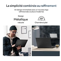 Portable professionnel de 14 po Vivobook S 14 d'ASUS - Noir neutre (Core Ultra 7 d'Intel/RAM 16 Go/SSD 1 To/Windows 11 Famille)