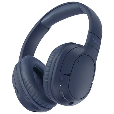 Belkin SoundForm Surround Over-Ear Sound Isolating True Wireless Headphones - Black