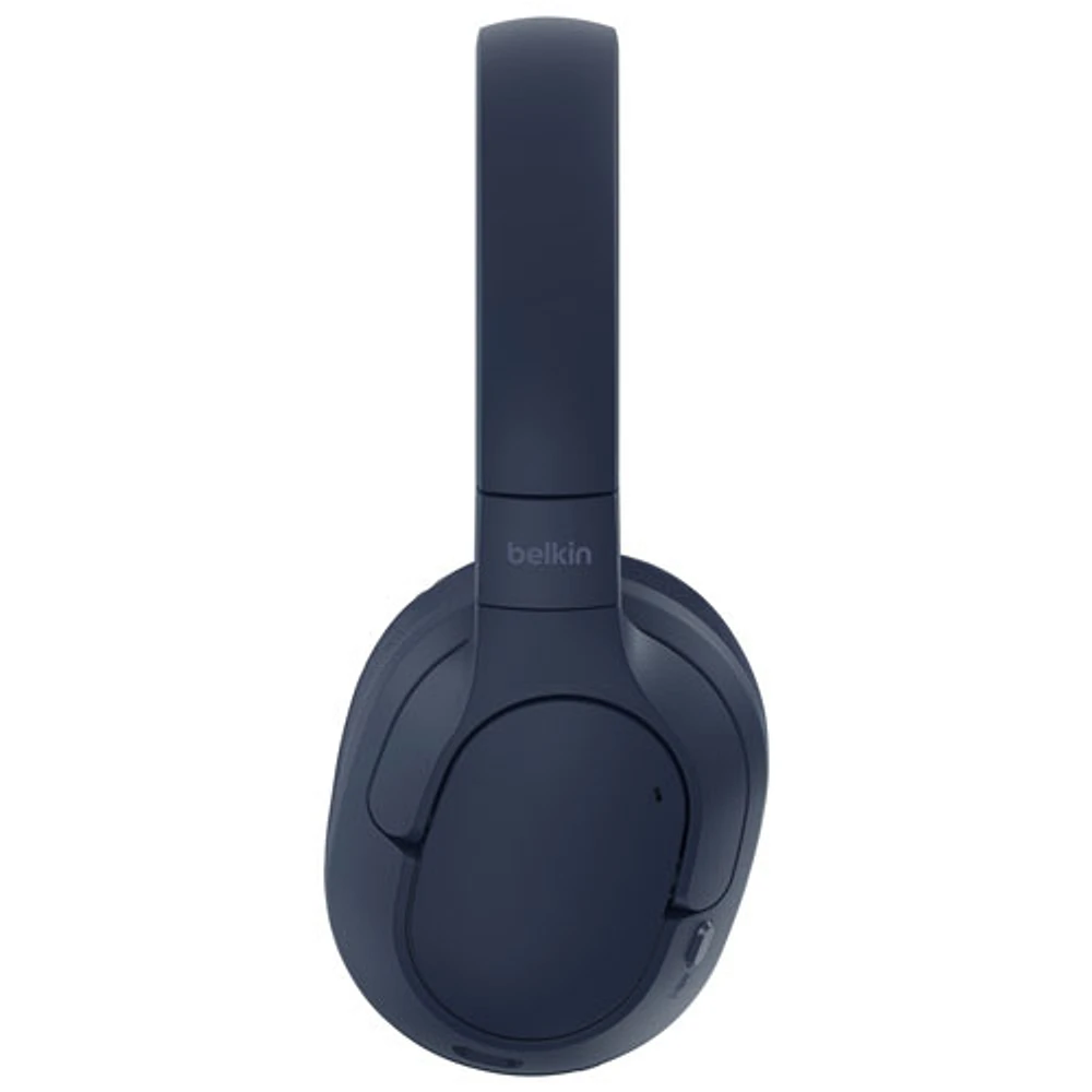 Belkin SoundForm Surround Over-Ear Sound Isolating True Wireless Headphones - Black