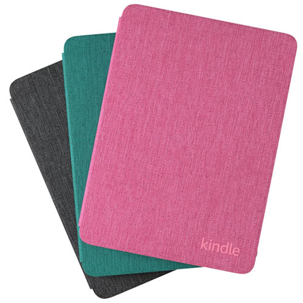 Étui en tissu pour Kindle Paperwhite (12e génération) d'Amazon - Noir