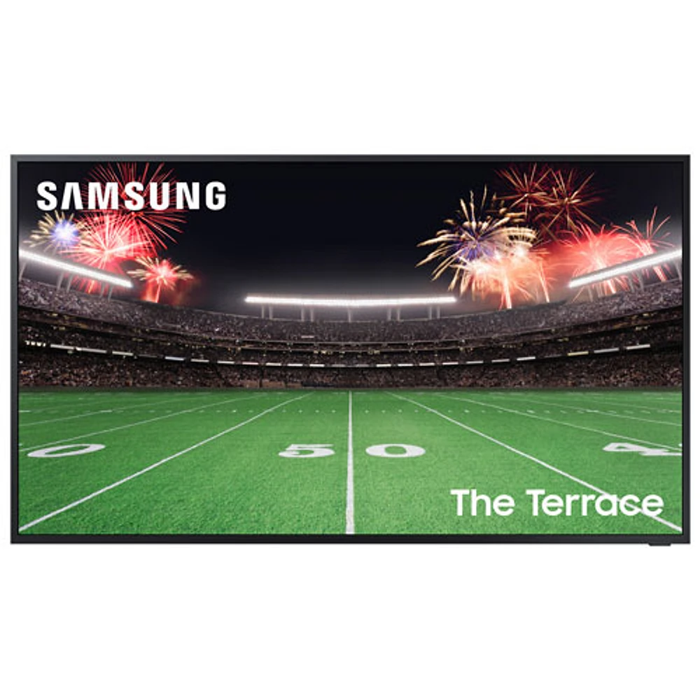 Téléviseur intelligent d'extérieur Tizen HDR QLED UHD 4K 55 po The Terrace de Samsung (QN55LST7DAFXZC) - 2024