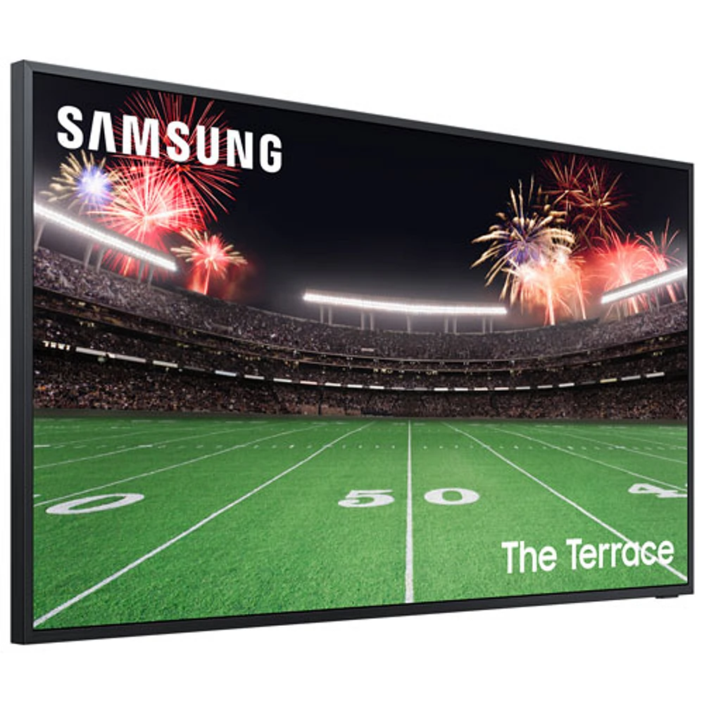 Téléviseur intelligent d'extérieur Tizen HDR QLED UHD 4K 55 po The Terrace de Samsung (QN55LST7DAFXZC) - 2024