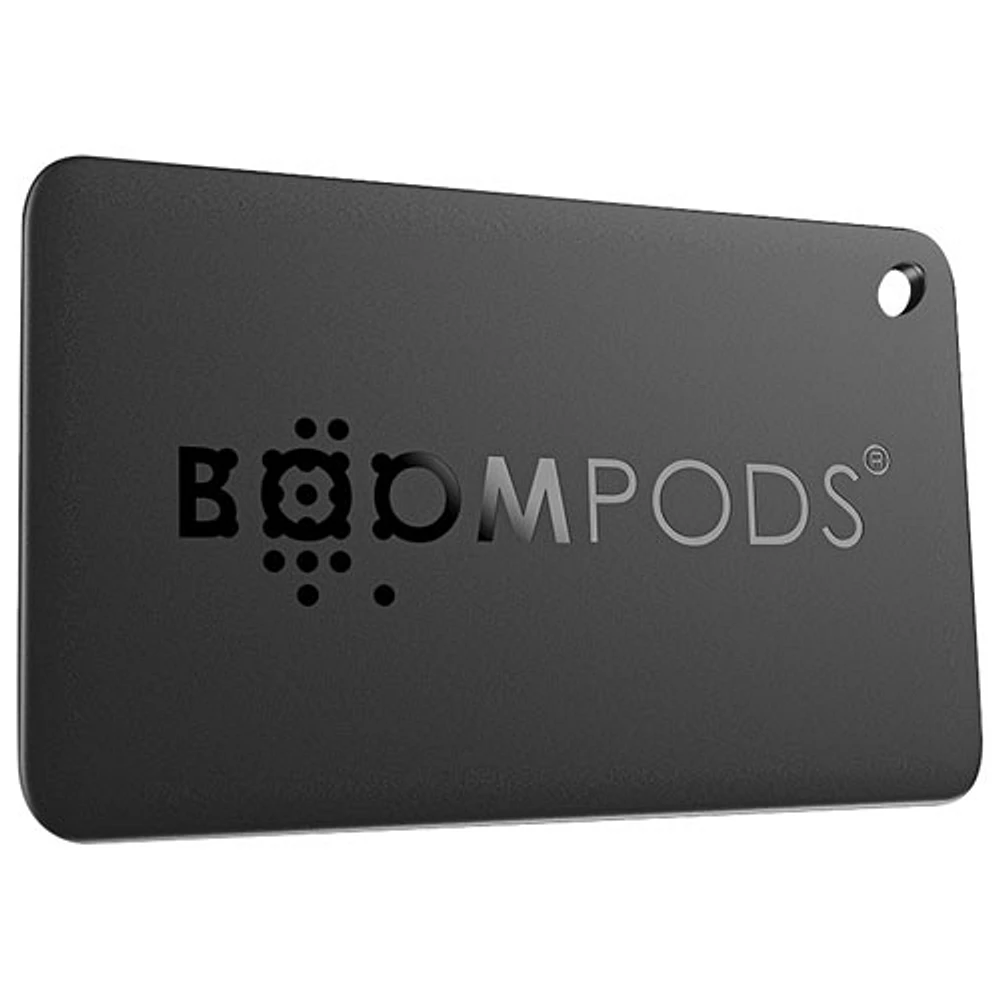 Boompods BoomCard Bluetooth Item Tracker - Black