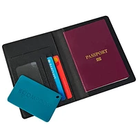 Boompods RFID Passport Holder with BoomCard Bluetooth Item Tracker - Black