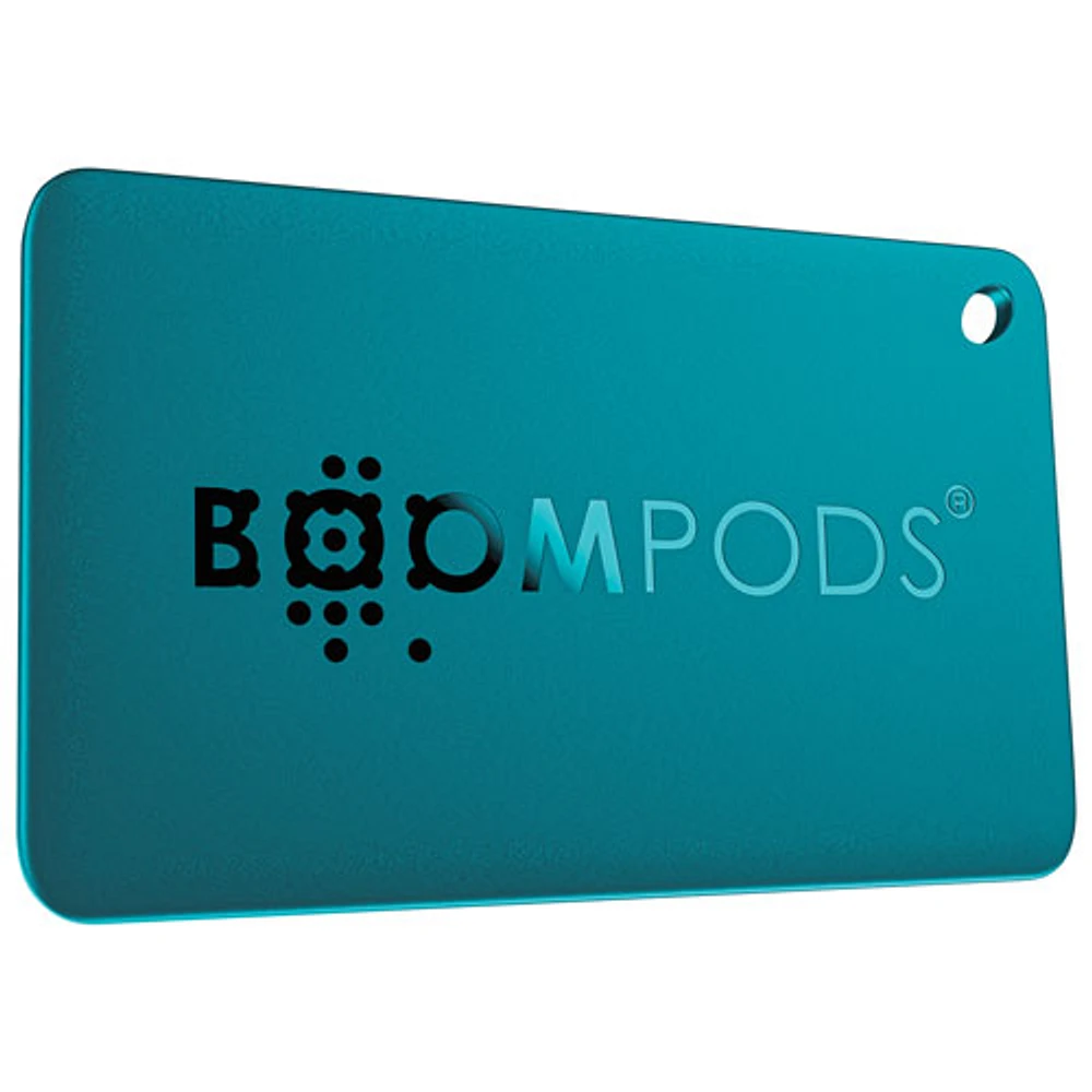 Boompods RFID Passport Holder with BoomCard Bluetooth Item Tracker - Black