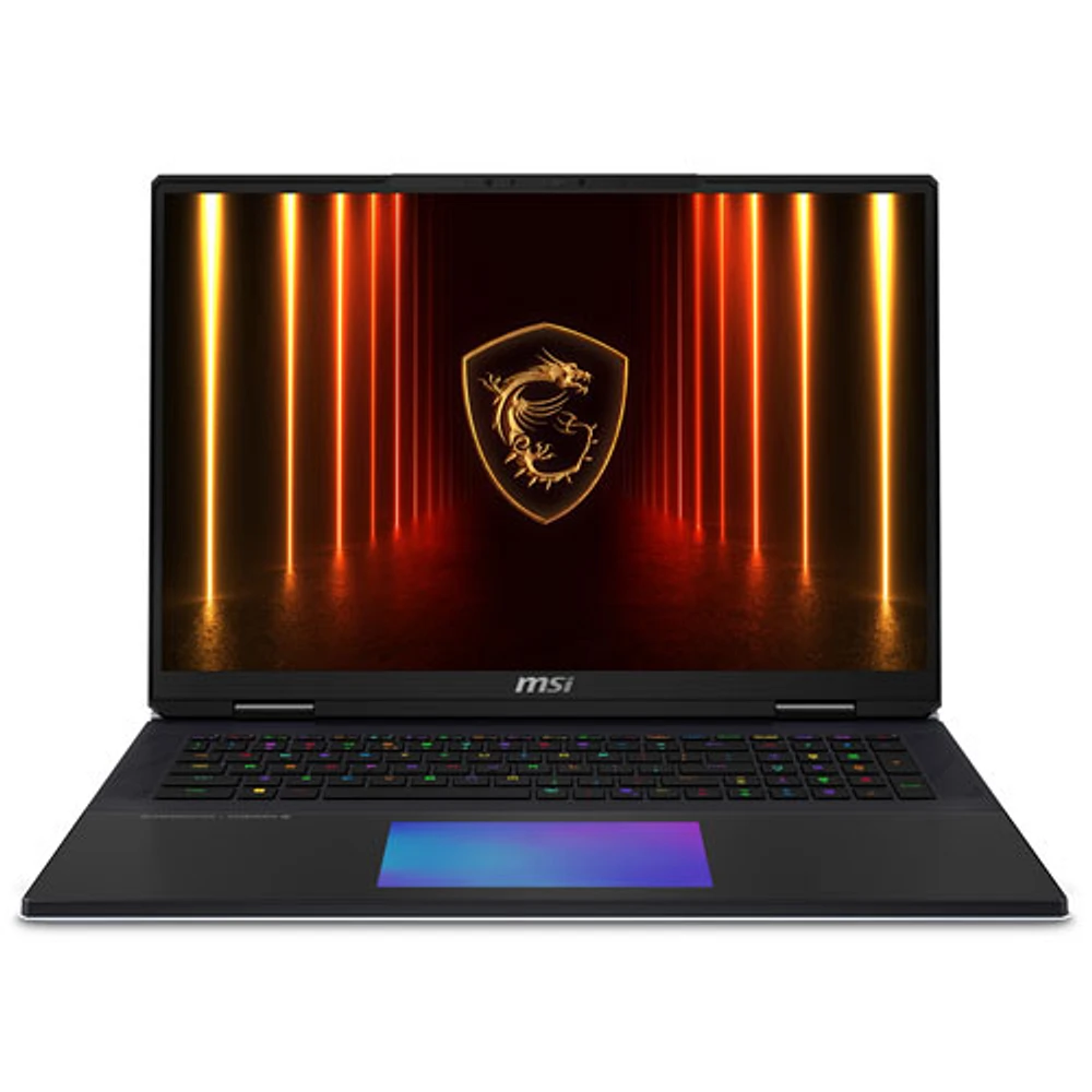 MSI Titan 18 HX 18" Gaming Laptop - Core Black (Intel Core Ultra9-285HX/64GB RAM/4TB (2x2TB) SSD/RTX 5080)