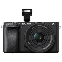 Sony Alpha 6400 APS-C Mirrorless Camera with 16-50mm Lens Kit - Black