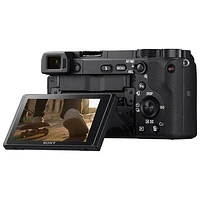 Sony Alpha 6400 APS-C Mirrorless Camera with 16-50mm Lens Kit - Black