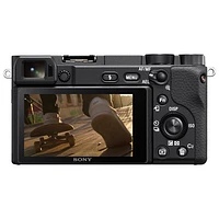 Sony Alpha 6400 APS-C Mirrorless Camera with 16-50mm Lens Kit - Black