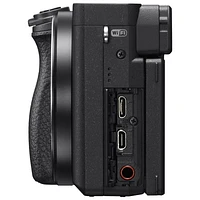 Sony Alpha 6400 APS-C Mirrorless Camera with 16-50mm Lens Kit - Black
