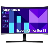 Moniteur de jeu FreeSync DEL incurvé AV HD intégrale GTG 4 ms 100 Hz 32 po de Samsung (LS32D390GANXZA) - Noir