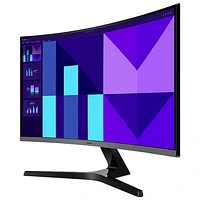 Moniteur de jeu FreeSync DEL incurvé AV HD intégrale GTG 4 ms 100 Hz 32 po de Samsung (LS32D390GANXZA) - Noir