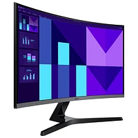 Moniteur de jeu FreeSync DEL incurvé AV HD intégrale GTG 4 ms 100 Hz 32 po de Samsung (LS32D390GANXZA) - Noir
