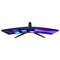 Moniteur de jeu FreeSync DEL incurvé AV HD intégrale GTG 4 ms 100 Hz 32 po de Samsung (LS32D390GANXZA) - Noir