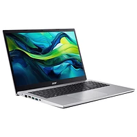 Portable de 15,6 po Aspire 3 d'ACER - Argenté (RyzenMC 5 7520U d'AMD/SSD 512 Go/RAM 16 Go/Windows 11 Famille)