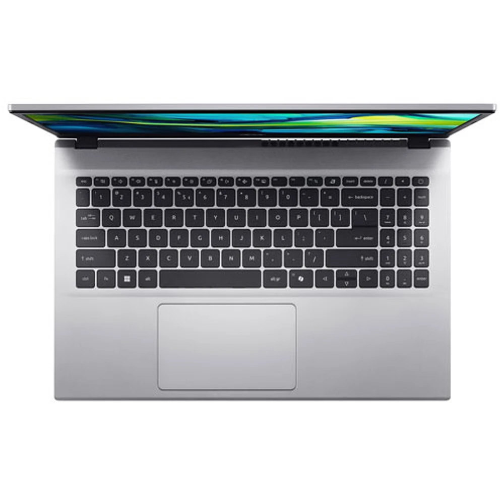 Portable de 15,6 po Aspire 3 d'ACER - Argenté (RyzenMC 5 7520U d'AMD/SSD 512 Go/RAM 16 Go/Windows 11 Famille)