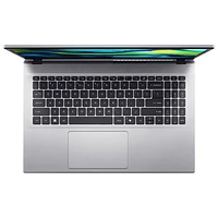 Portable de 15,6 po Aspire 3 d'ACER - Argenté (RyzenMC 5 7520U d'AMD/SSD 512 Go/RAM 16 Go/Windows 11 Famille)