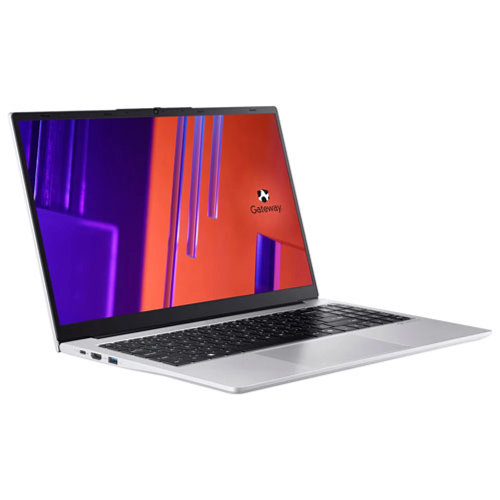 Portable de 15,6 po Gateway d'Acer - Argenté (Ryzen 7 5700U d'AMD/RAM 16 Go/SSD 512 Go/Windows 11 Famille)