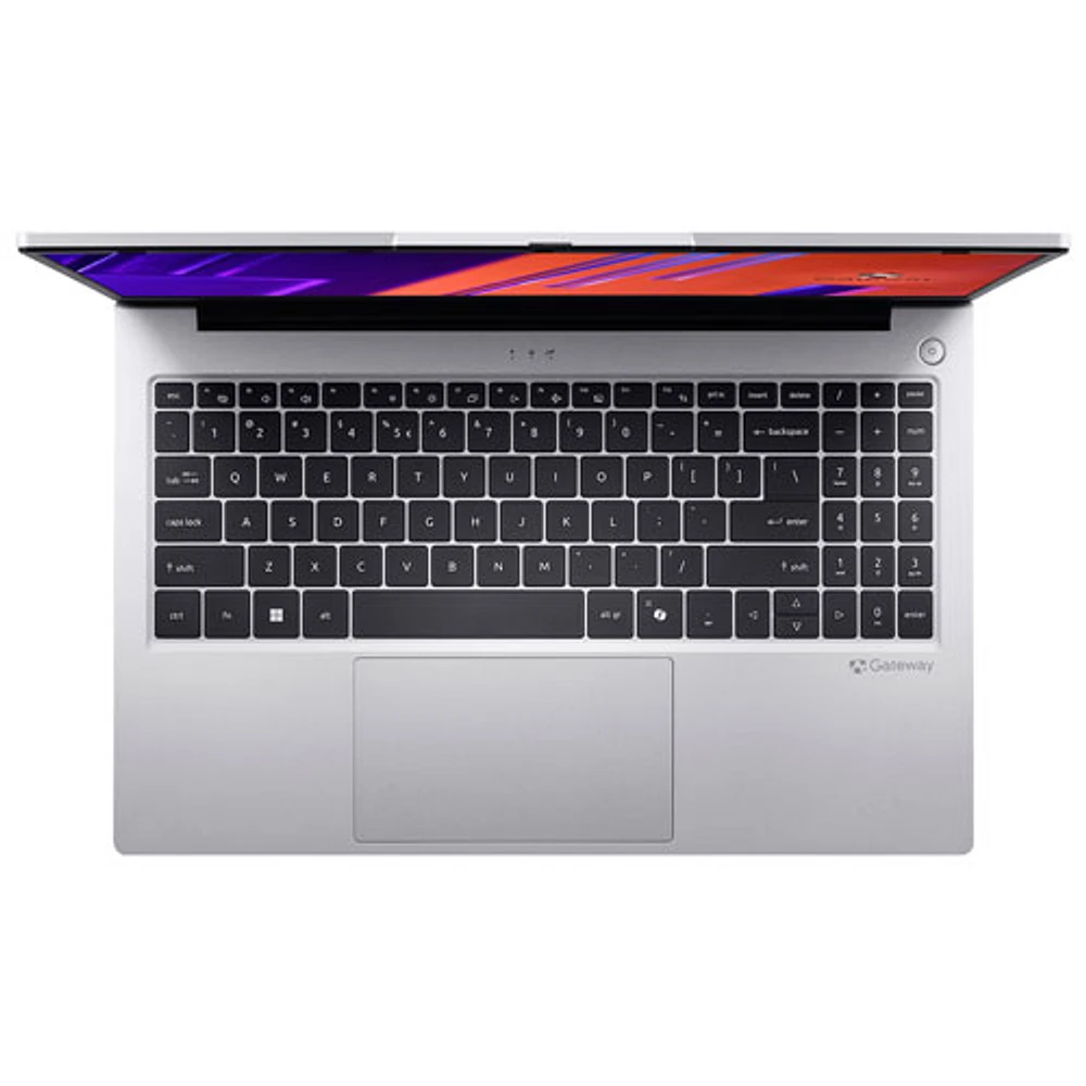 Portable de 15,6 po Gateway d'Acer - Argenté (Ryzen 7 5700U d'AMD/RAM 16 Go/SSD 512 Go/Windows 11 Famille)