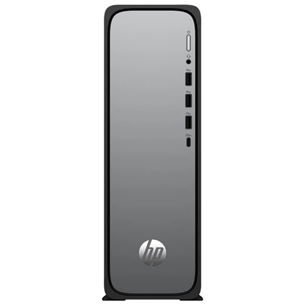 Ordinateur de bureau mince OmniDesk de HP - Noir (Core i3-13100 d'Intel/RAM 8 Go/SSD 512 Go) - Exclusivité Best Buy