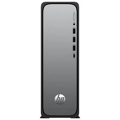 Ordinateur de bureau mince OmniDesk de HP - Noir (Core i3-13100 d'Intel/RAM 8 Go/SSD 512 Go) - Exclusivité Best Buy