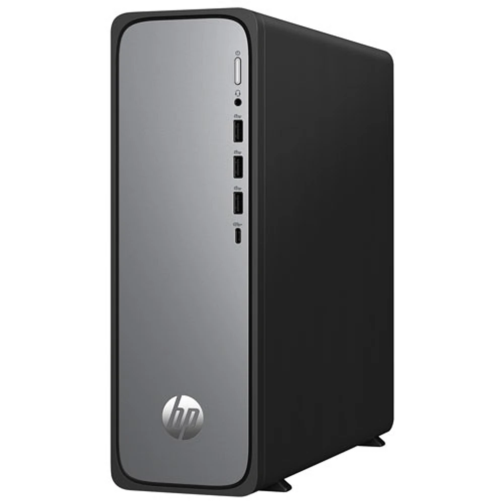 Ordinateur de bureau mince OmniDesk de HP - Noir (Core i3-13100 d'Intel/RAM 8 Go/SSD 512 Go) - Exclusivité Best Buy