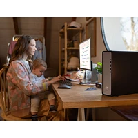 Ordinateur de bureau mince OmniDesk de HP - Noir (Core i3-13100 d'Intel/RAM 8 Go/SSD 512 Go) - Exclusivité Best Buy