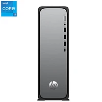 Ordinateur de bureau mince OmniDesk de HP - Noir (Core i5-14400 d'Intel/RAM 16 Go/SSD 1 To/Windows 11) - Exclusivité Best Buy