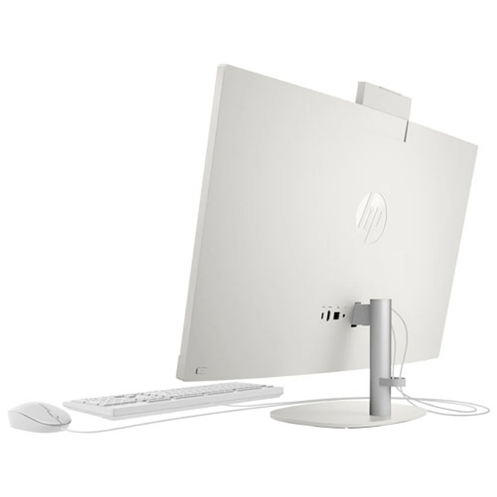 Ordinateur tout-en-un de 27 po de HP - Blanc (Core i5-1334U d'Intel/RAM 16 Go/SSD 512 Go/Windows 11) - Exclusivité de Best Buy