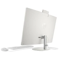 Ordinateur tout-en-un de 27 po de HP - Blanc (Core i5-1334U d'Intel/RAM 16 Go/SSD 512 Go/Windows 11) - Exclusivité de Best Buy
