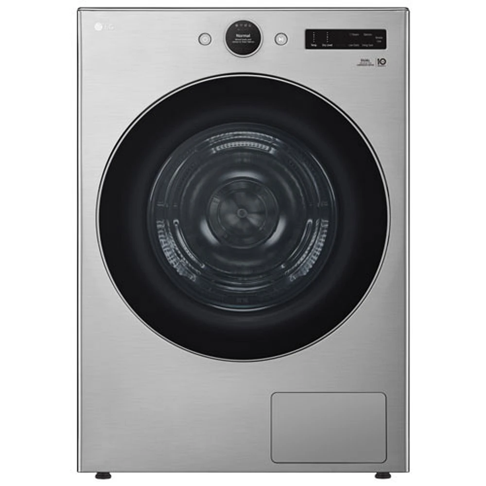 Open Box - LG 7.8 Cu. Ft. Heat Pump Electric Dryer (DLHC5502V) - Graphite Steel