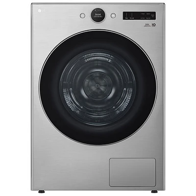 Open Box - LG 7.8 Cu. Ft. Heat Pump Electric Dryer (DLHC5502V) - Graphite Steel