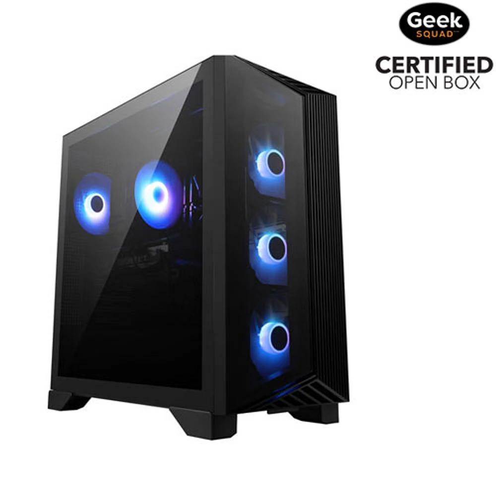 Boîte ouverte - Ordinateur de jeu Aegis R2 de MSI - Noir (Core i7-14700F d'Intel/RAM 32 Go/SSD 2 To/GeForce RTX 4060) - Exclusivité de Best Buy