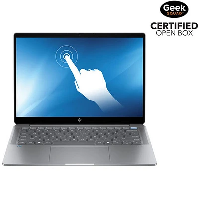 Open Box - HP OmniBook Ultra 14" Touchscreen Gen AI PC Laptop - Meteor silver (AMD Ryzen AI 9 365/32GB RAM/2TB SSD/Win11)