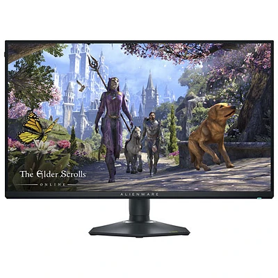 Moniteur de jeu DEL IPS G-Sync 1 ms 360 Hz UHD 4K de 27 po d'Alienware (AW2725QF) - Noir