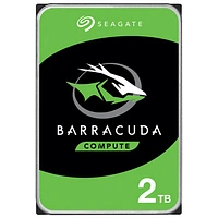 Seagate Barracuda 2TB 3.5" 7200RPM SATA Desktop Internal Hard Drive (ST2000DMZ08)