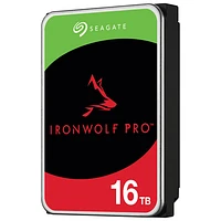 Seagate IronWolf Pro 16TB 3.5" 7200RPM SATA Desktop Internal Hard Drive (ST16000NTZ01)