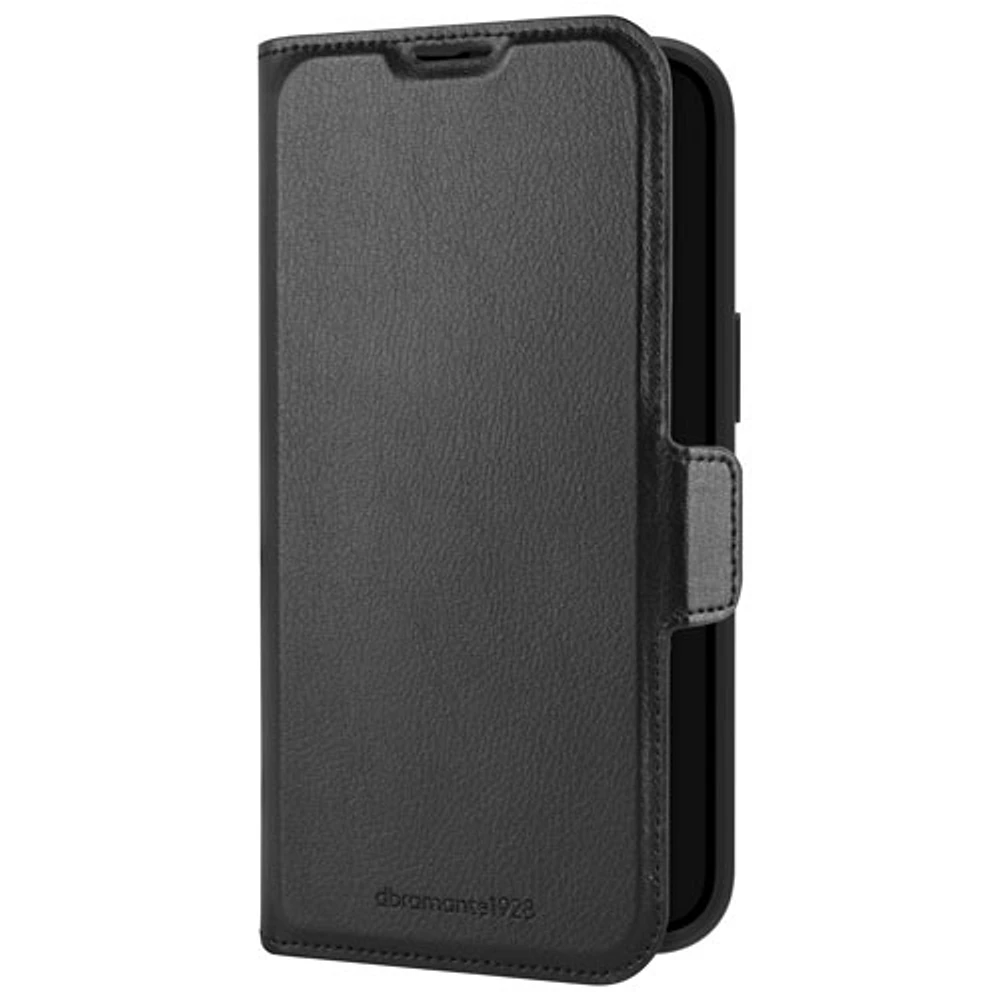 Dbramante1928 Oslo Pro Wallet Case for iPhone 16e - Black