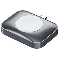 Chargeur sans fil USB-C de Satechi pour Apple Watch et AirPods - Gris spatial