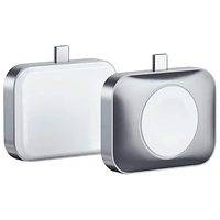 Chargeur sans fil USB-C de Satechi pour Apple Watch et AirPods - Gris spatial