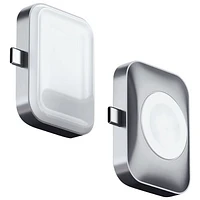 Chargeur sans fil USB-C de Satechi pour Apple Watch et AirPods - Gris spatial