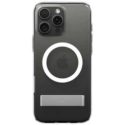 Spigen Slim Armor Essential S MagFit Fitted Hard Shell Case for iPhone 16 Pro - Crystal Clear