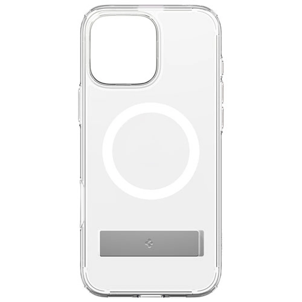 Spigen Slim Armor Essential S MagFit Fitted Hard Shell Case for iPhone 16 Pro - Crystal Clear