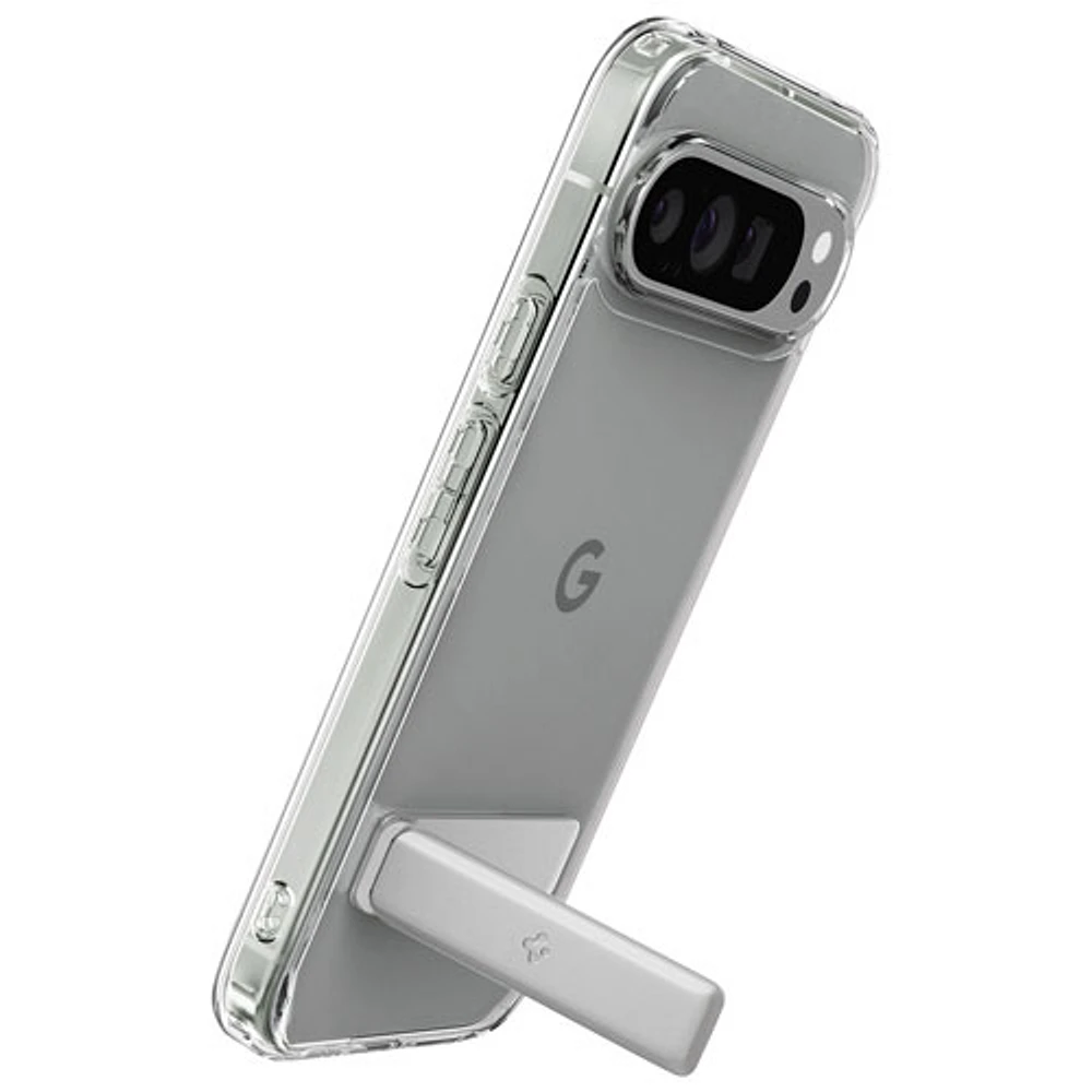 Étui rigide ajusté Slim Armor Essential S de Spigen pour Pixel 9/9 Pro - Transparent