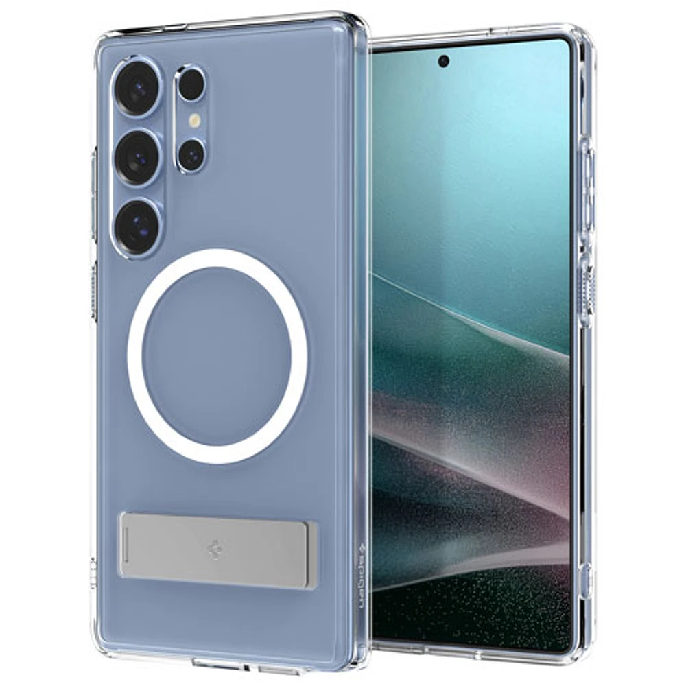 Spigen Slim Armor Essential S Magfit Fitted Hard Shell Case for S25 Ultra - Crystal Clear